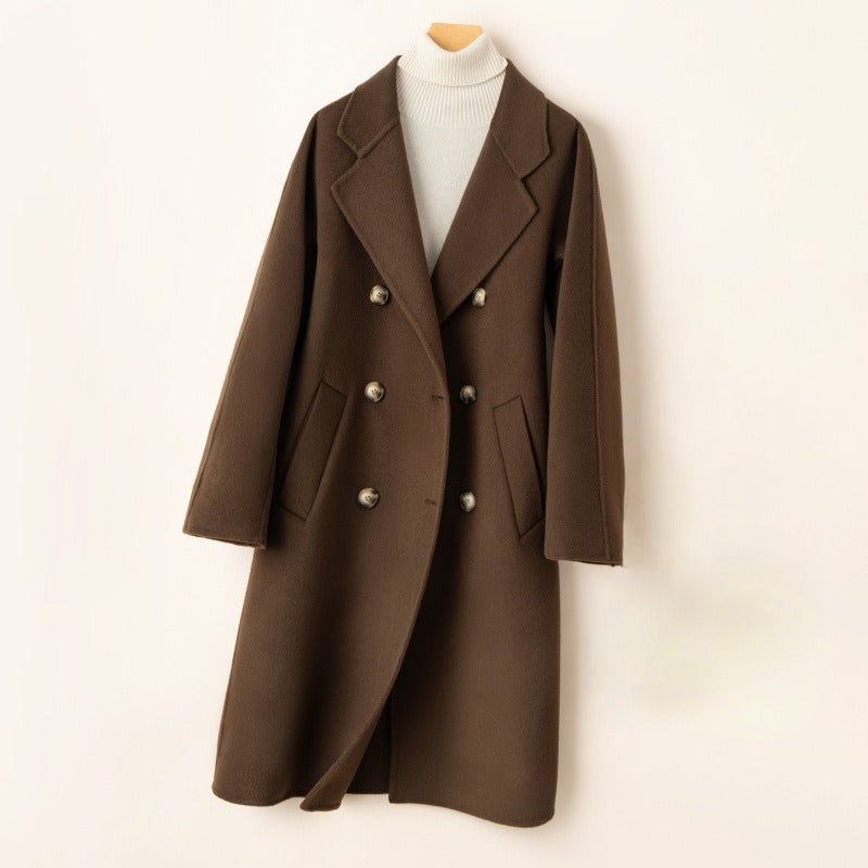 Manteau Long avec Col Classique pour Homme | Idéal pour La Saison Froide