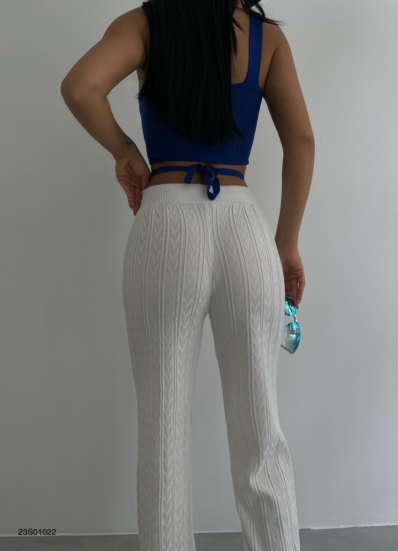 Pantalon Crocheté à Coupe Ample pour Femme | Idéal pour l’Été et les Occasions Décontractées