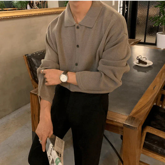 Chemise À Manches Longues pour Homme avec Col Classique | Idéale pour Le Quotidien