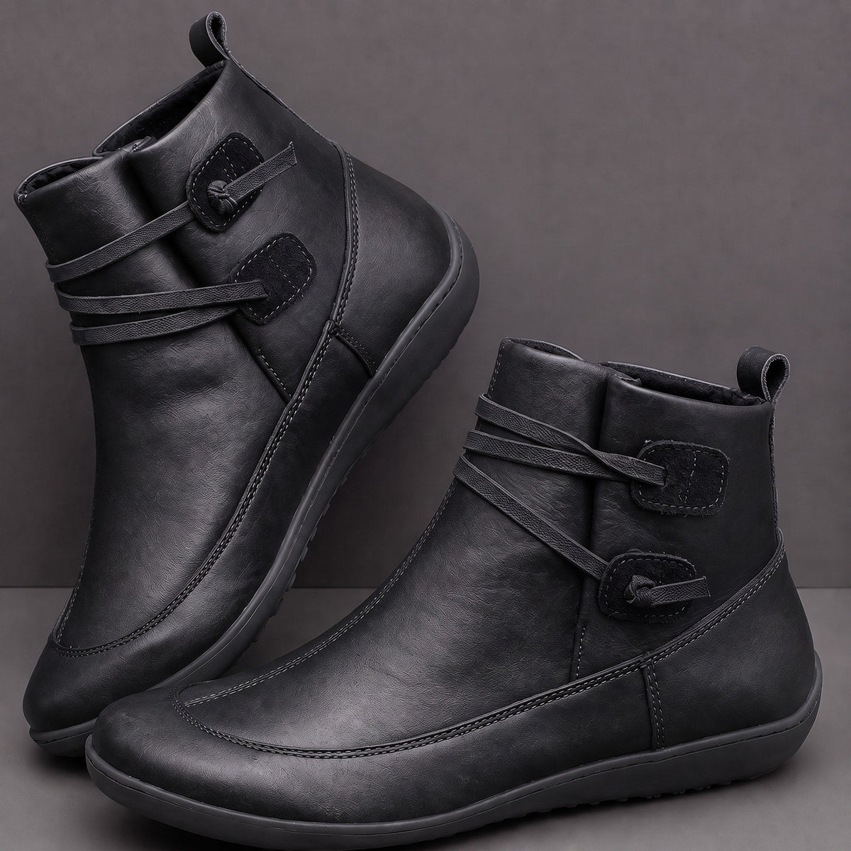 Bottines à lanières pour femmes