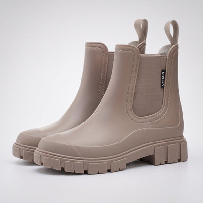 Bottines Chelsea sans lacets à semelle crantée pour femme | Idéal pour l’automne et le quotidien