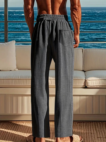 Pantalon Droit Avec Coupe Standard Pour Homme | Idéal Pour Occasions Décontractées Et Formelles