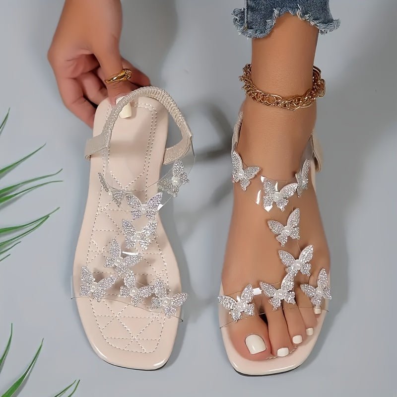 Sandale Plate À Enfilage Facile Pour Femmes | Idéale Pour Un Usage Quotidien