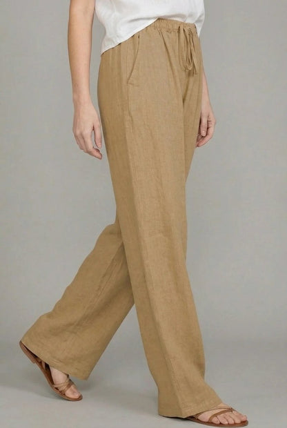 Pantalon Large À Cordon De Serrage Pour Femme | Idéal Pour L'été