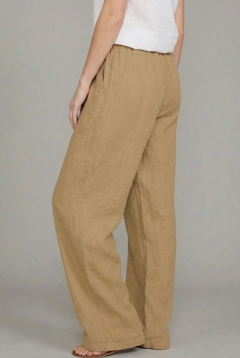 Pantalon Large À Cordon De Serrage Pour Femme | Idéal Pour L'été