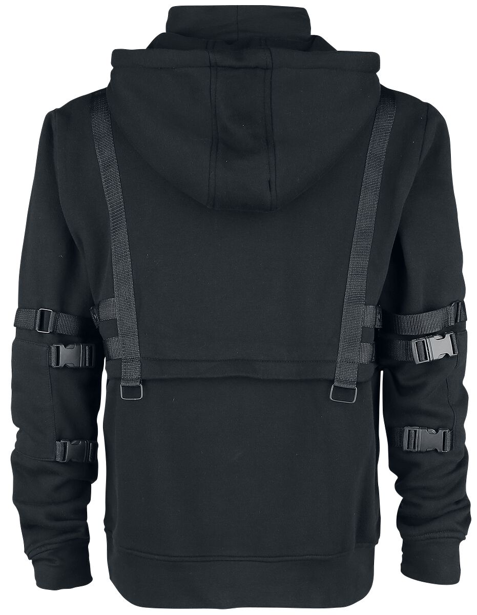 Sweat à Capuche avec Couleur Unie Sombre pour Homme | Idéal pour les Sorties Décontractées