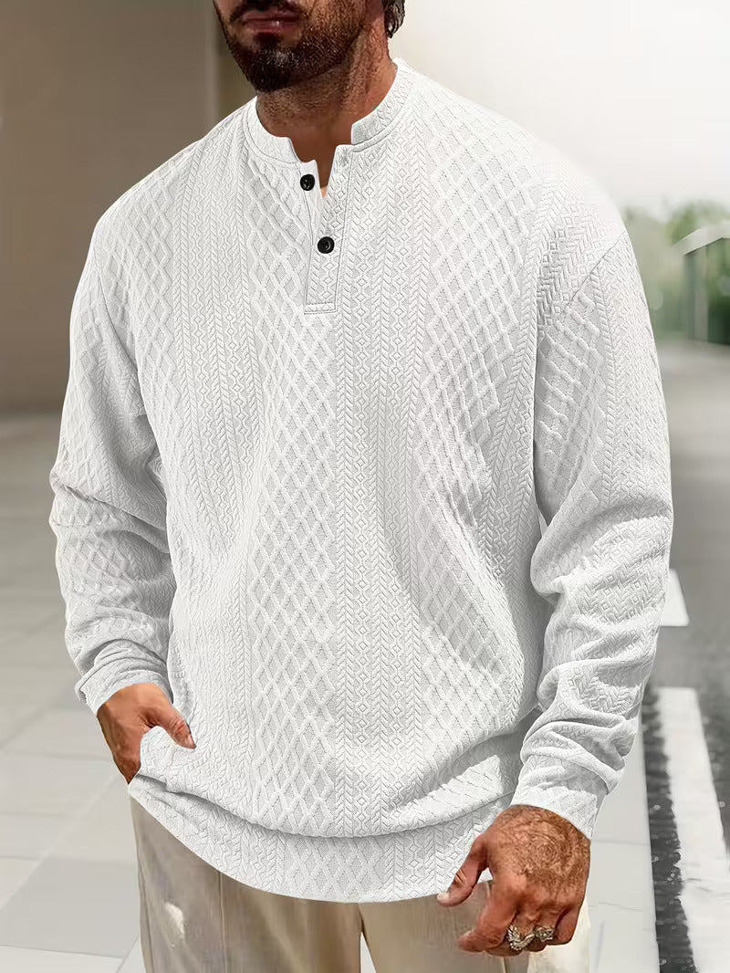 Pull À Motif Géométrique Avec Coupe Décontractée Pour Adultes | Idéal Pour Usage Quotidien