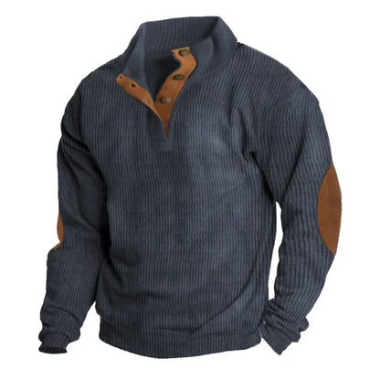 Pull à Manches Longues pour Homme avec Coupe Confortable | Idéal pour Activités Extérieures