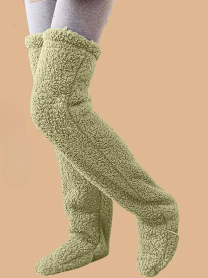 Chaussettes Cora Snuggs avec Coupe Montante pour Femme | Idéal pour la Détente à Domicile