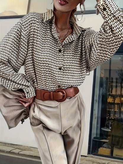 Chemisier Avec Coupe Fonctionnelle Pour Femmes | Idéal Pour Le Travail Et Les Occasions Quotidiennes