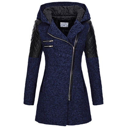 Manteau Long avec Design Uni pour Femme | Idéal pour l’Automne et l’Hiver