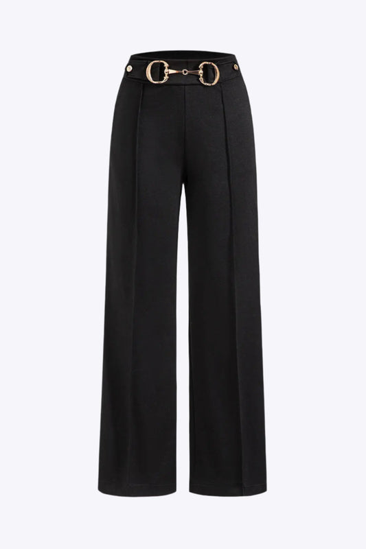 Pantalon Ajusté Effet Métallique Pour Femmes | Idéal Pour Un Usage Quotidien