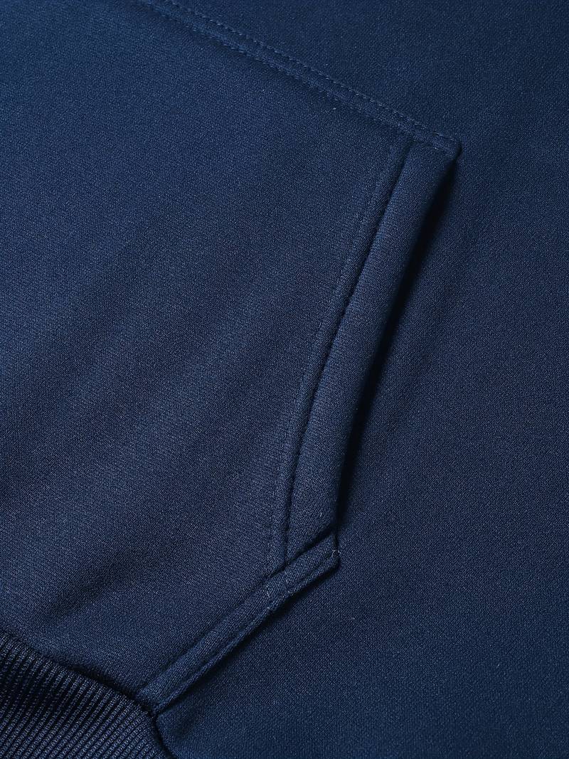 Sweat à capuche colorblock manches longues pour hommes