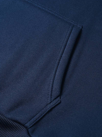 Sweat à capuche colorblock manches longues pour hommes