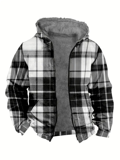 Veste à Manches Longues avec Doublure Intérieure pour Hommes | Idéale pour les Journées Froides