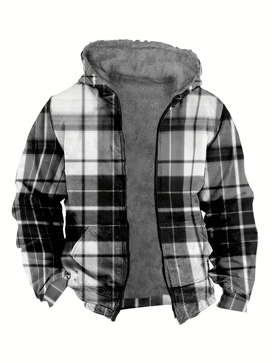Veste à Manches Longues avec Doublure Intérieure pour Hommes | Idéale pour les Journées Froides