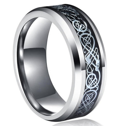 Bague à motif celtique pour hommes