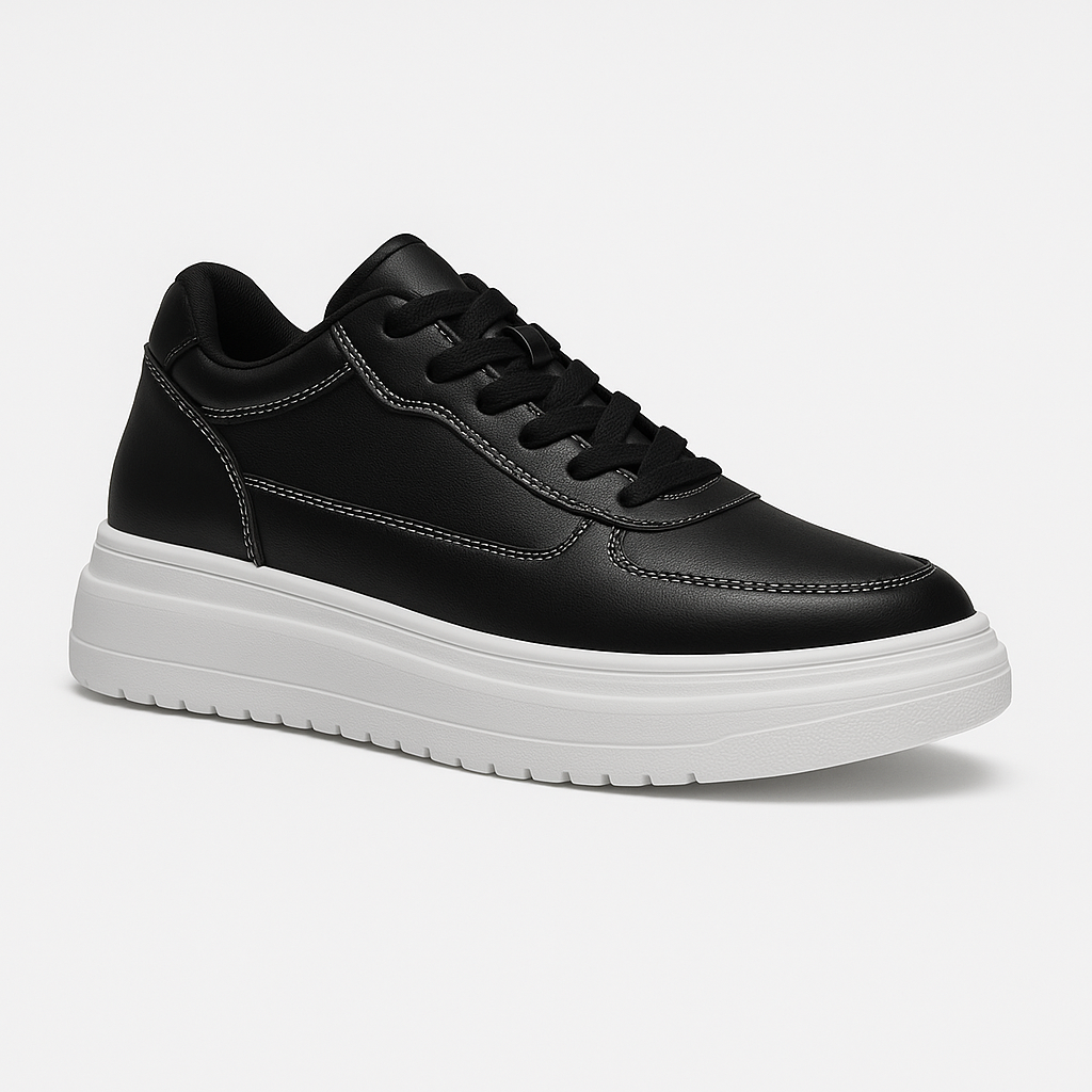 Baskets basses à lacets pour hommes
