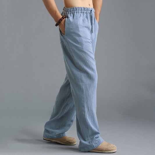 Pantalon À Coupe Ajustée Pour Homme | Idéal Pour Le Quotidien Et Les Temps Chauds