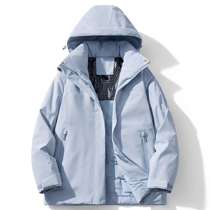 Manteau D’Hiver avec Capuche Et Doublure Polaire pour Homme | Idéal pour Les Journées Froides