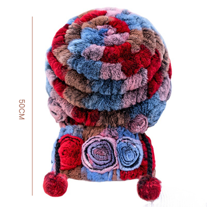 Bonnet Doux avec Bord Imitation Fourrure pour Femme | Idéal pour l’Hiver