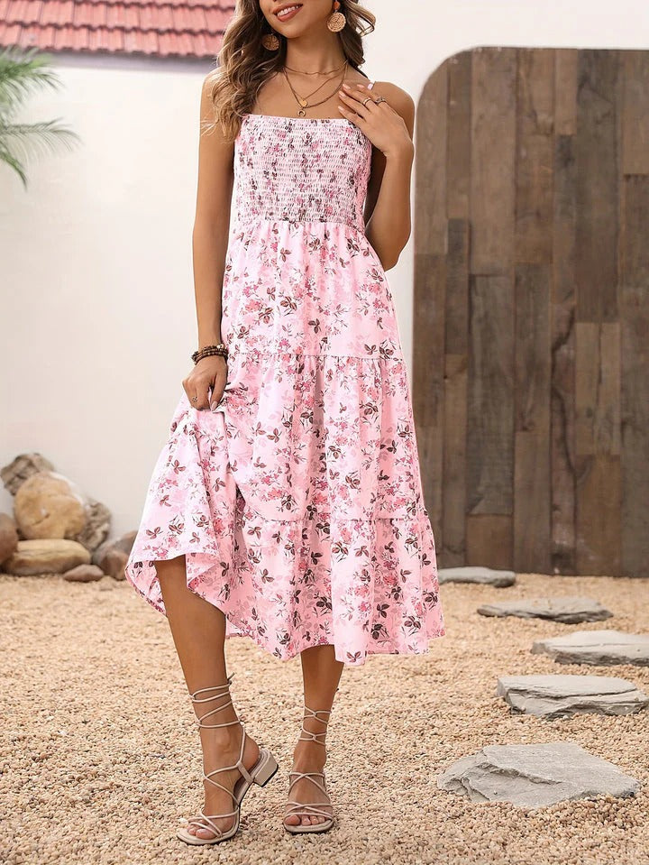 Robe Maxi à Imprimé Floral pour Femme | Idéale pour l'Été