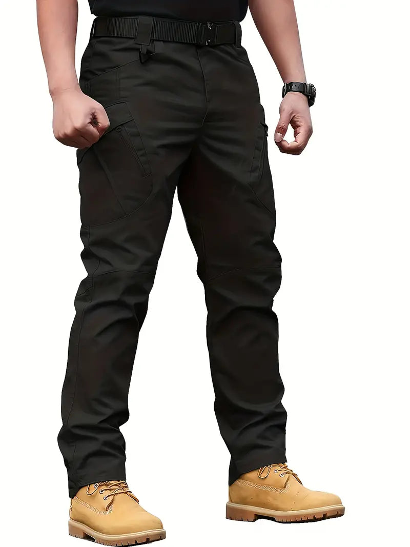 Pantalon Tactique Outdoor avec Poches Multiples pour Homme | Idéal pour la Randonnée et le Camping