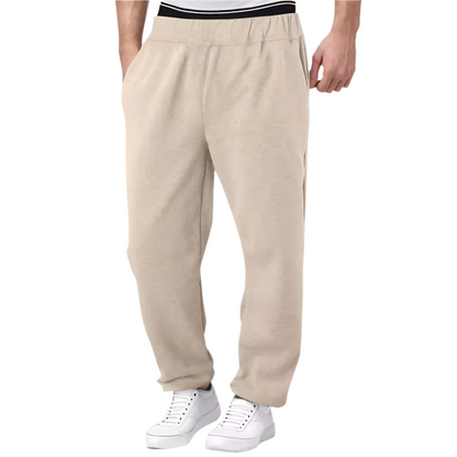 Pantalon De Survêtement Droit Avec Taille Élastique Pour Homme | Idéal Pour Un Usage Quotidien