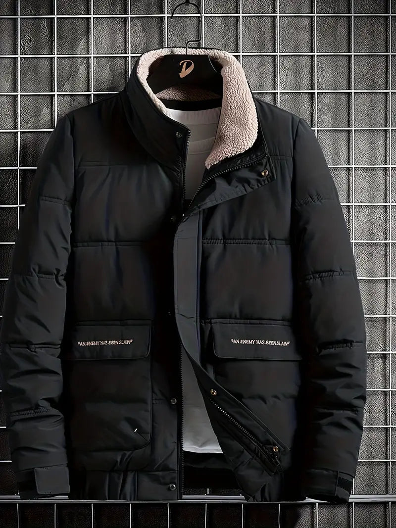 Veste avec Col Et Fermeture Zippée pour Homme | Idéale pour Le Quotidien Et Les Loisirs