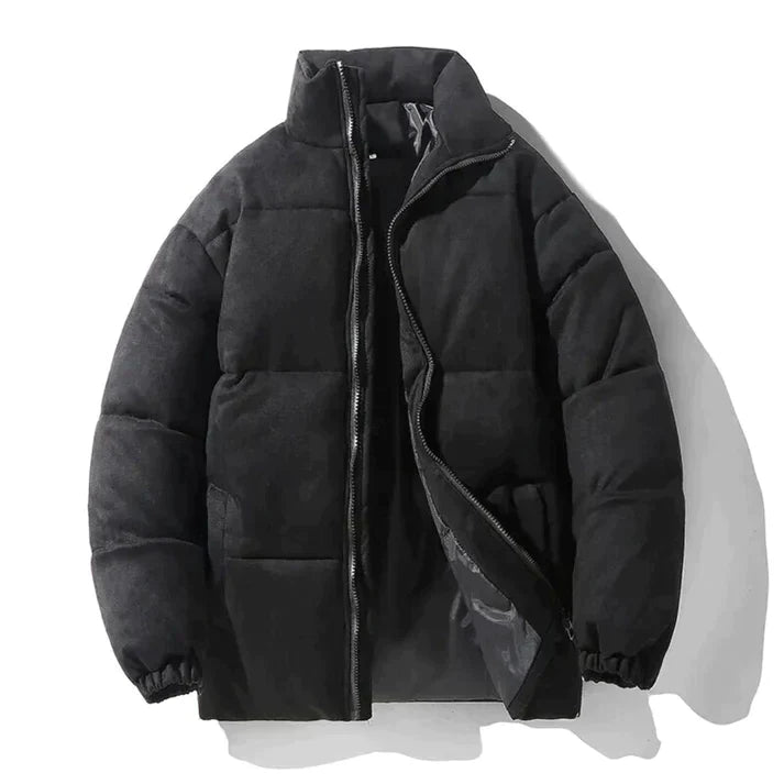 Manteau Matelassé Long avec Capuche pour Hommes | Idéal pour l’Automne et l’Hiver