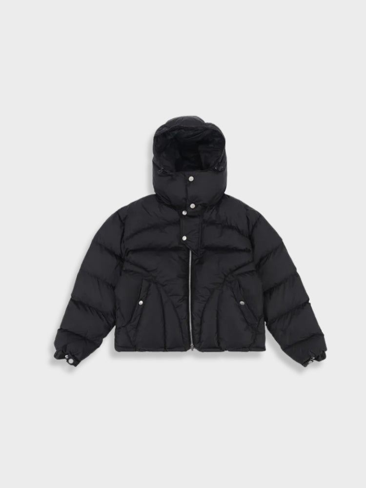 Veste Matelassée Longue avec Capuche pour Homme | Idéal pour la Saison Hivernale
