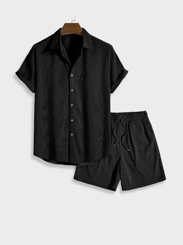 Ensemble D’été Avec Détails Boutonnés Pour Femme | Idéal Pour Les Journées Chaudes
