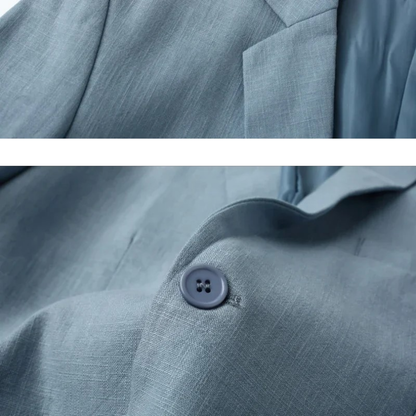 Blazer Pour Homme Avec Coupe Standard Et Teinte Claire Pour Adulte | Idéal Pour Saisons Chaudes Et Usage Polyvalent