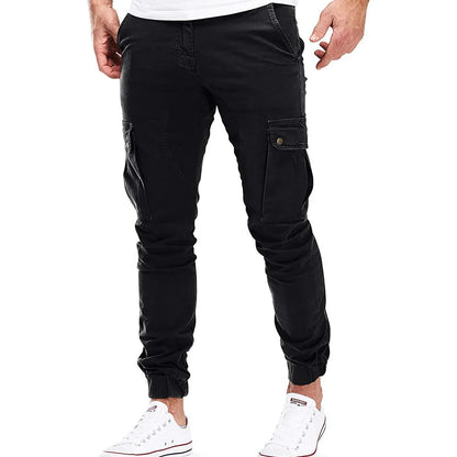 Pantalon Cargo Slim avec Taille Élastique pour Homme | Idéal pour le Quotidien et les Activités Décontractées