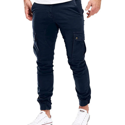 Pantalon Cargo Slim avec Taille Élastique pour Homme | Idéal pour le Quotidien et les Activités Décontractées