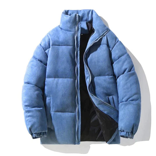 Manteau Matelassé Long avec Capuche pour Hommes | Idéal pour l’Automne et l’Hiver