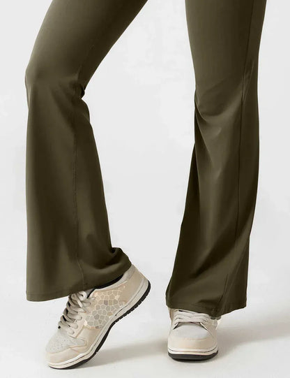 Combinaison Sans Manches à Pantalon Évasé pour Femme | Idéale pour Sport ou Loisirs