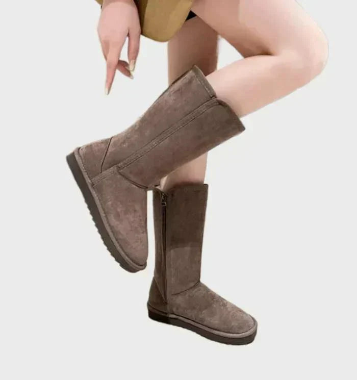 Bottes hautes doublées pour femmes