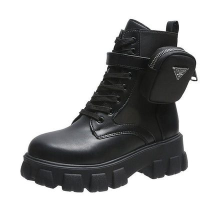 Bottes à Plateforme avec Semelles Épaisses pour Adultes | Idéales pour le Printemps et l’Automne