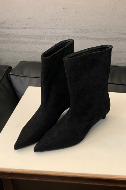 Bottines à bout pointu pour femmes