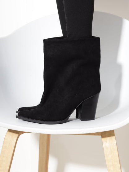 Bottines à bout pointu pour femmes