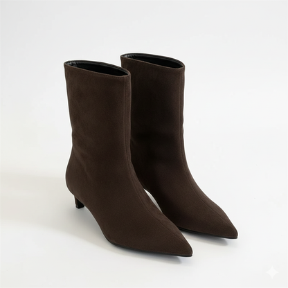 Bottines à bout pointu pour femmes