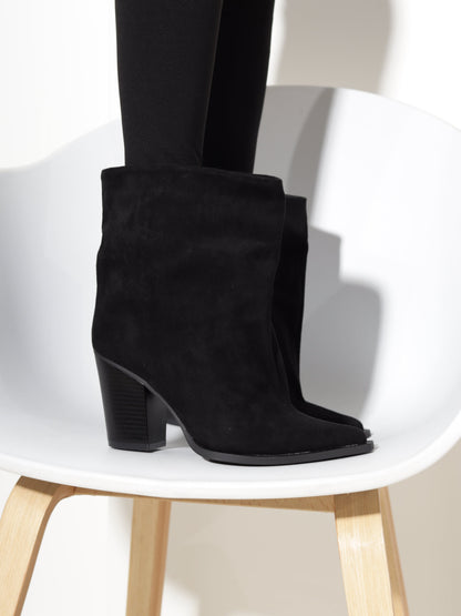 Bottines à bout pointu pour femmes