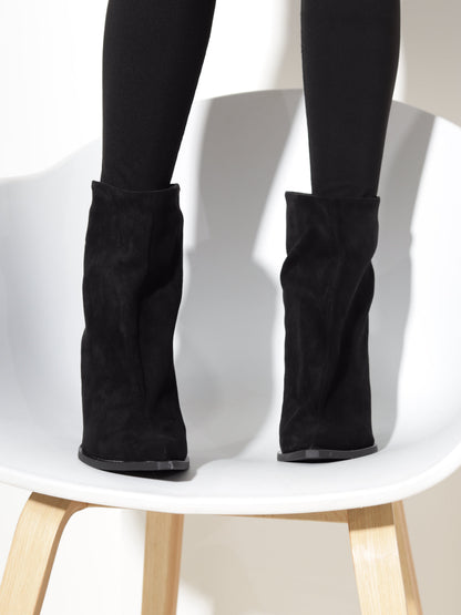 Bottines à bout pointu pour femmes