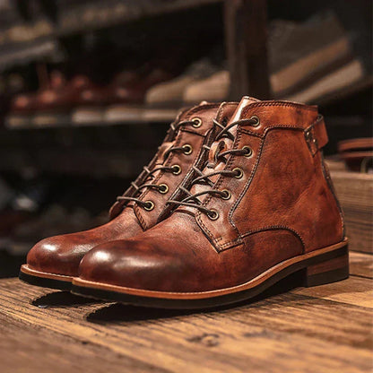 Bottines à lacets pour hommes