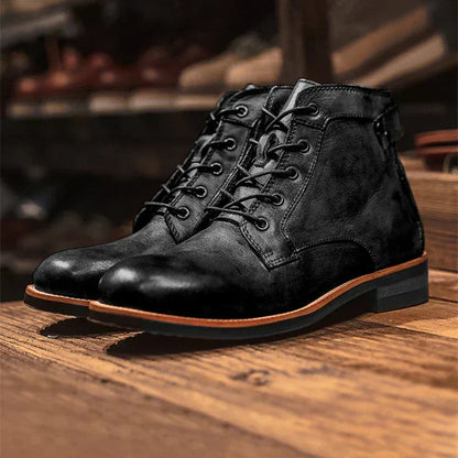 Bottines à lacets pour hommes