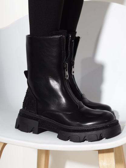Bottines à strass pour femmes
