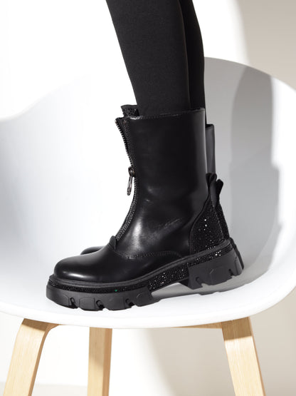 Bottines à strass pour femmes