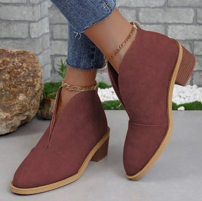 Bottines Chelsea à Talons avec Bout Pointu pour Femmes | Idéales pour l’Automne et l’Hiver