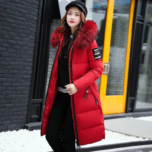 Manteau Long à Capuche avec Manches Longues pour Femme | Idéal pour Hiver